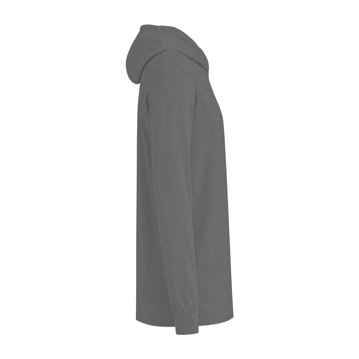Black/white spooky Hooded Long Sleeve Tee