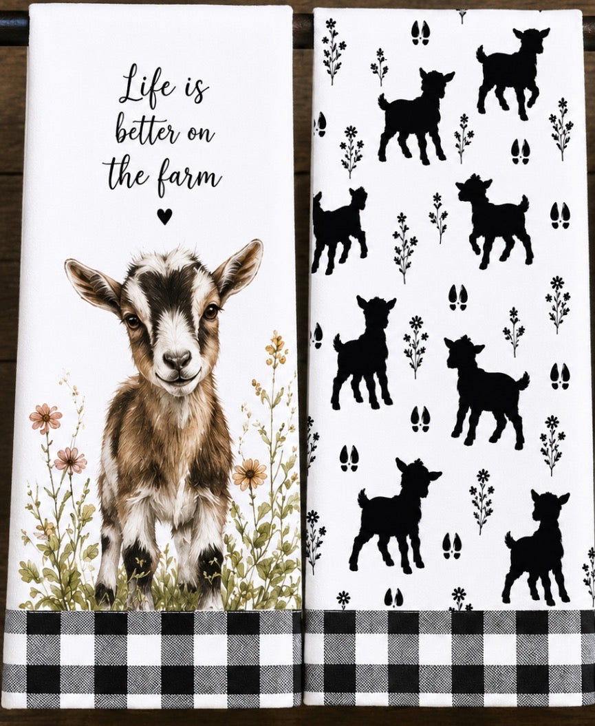 Goat Hand Towels