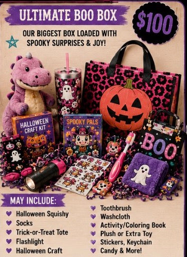 Kids Large Mystery Boo Box