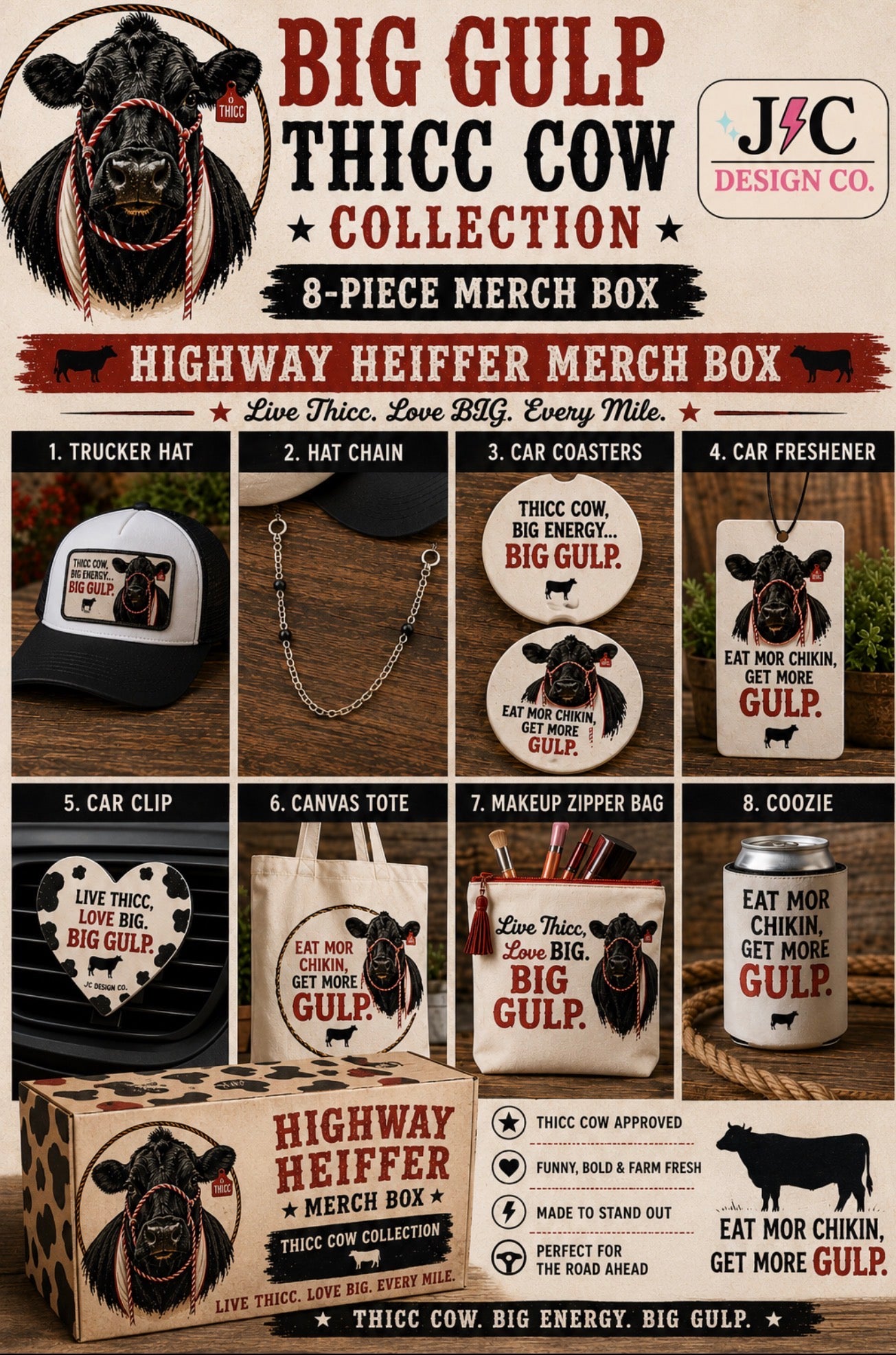 BIG GULP Heavy Haulin 8-piece merch box