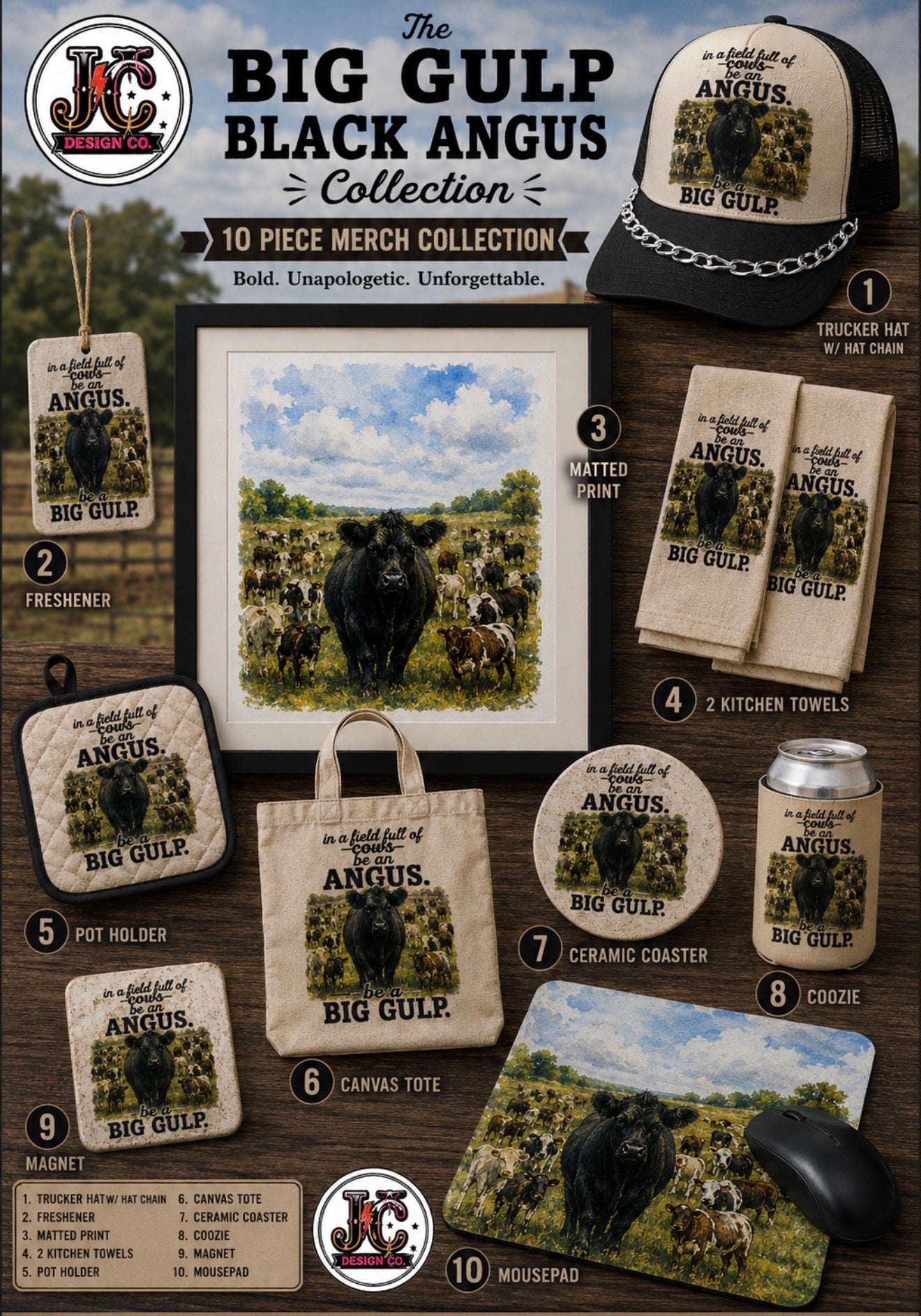 Big Gulp MOO-D Maker 10-piece merch box